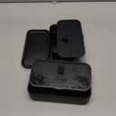 monbento - Bento Box Adult MB Original Onyx - 2 Leakproof Compartments - Stackable Lunch Box Perfect for Work/Picnic/Sports - BPA Free Food Containers - Microwave & Dishwasher Safe - Black (34 Floz)