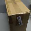 Heated Cat House for Outside,Metal Frame,Barrel Design,Extremely Weatherproof & Insulated in Winter,Elevated Outdoor Cat Shelter with Eaves & Escape Door for Feral Stray Barn Cat(Dark Grey,Large)