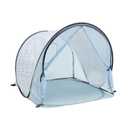 Babymoov Anti-UV Baby & Toddler Beach Tent UPF 50+ Sun Protection with Pop Up System for Easy Use & Transport, Blue Waves (Summer 2025 Edition)