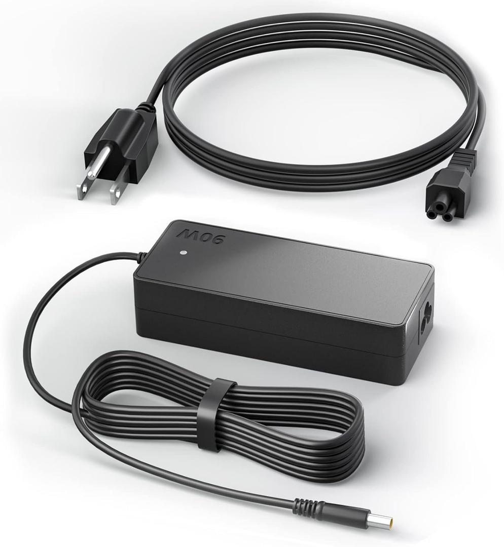 VHBW 90W AC Adapter Compatible with Resmed Airsense 10 S10 AirCurve 10 Series CPAP and BiPAP Machine, 24V 3.75A 370001 CPAP Power Cord Compatible with Resmed Airsense 10 Power Cord