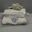 Y- STOP Hammock Chair Hanging Rope Swing, Max 500 Lbs, 2 Cushions Included, Large Macrame Hanging Chair with Pocket for Superior Comfort, with Hardware Kit (Beige)