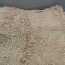 DETUM 2X6 Beige Runner Rug for Hallyway Entryway Kitchen Fluffy Area Rugs Light Beige Bedroom Rug Soft Kids Room Rugs Furry and Washable Kids and Pets Friendly