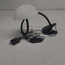 Shroommate Clip On Light and Bed Headboard Lamp, Bedside Table Lamp for Dorm, College Dorm Room Essentials, Night Light for Kids Nursery, Clip on for Desk, MultiColor LEDs, Adapter Included (Black)