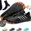 Grounding Shoes for Women with Copper, Barefoot Shoes Womens Grounded Footwear Earthing Grounding Shoe Men, Wide Toe Box Comfortable Breathable for Walking Outdoor Activities