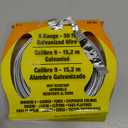 OOK 534800 Galvanized Solid Wire #9-50', Silver
