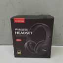 VANOTOM Wireless Headphones Bluetooth Headphones with Microphone,Noise Canceling Wireless On-Ear Headset（Black）