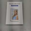 Phone Vlog Selfie Monitor Screen for Media Content Creators, 4K Wireless Back Camera Monitor Screen for iPhone & Android,Bluetooth Remote Rear Camera for Selfie Vlog Live Stream TikTok,White