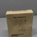 Tilswall Cordless Hot Glue Gun, 30s Fast Preheating with 2Ah Built-in Battery, Hot Melt Glue Gun with 20pcs Premius Glue Sticks, Smart Power-Off, USB-C Inputs Suitable for DIY Craft, Home Repaire Pink