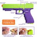 Automatic Shell Ejecting Toy Gun Pistol, Soft Bullet Toy Gun for Boys, Education Model Realistic Toy Pistol Shooting Game Toys Gifts Birthday for Boys Girls Adults