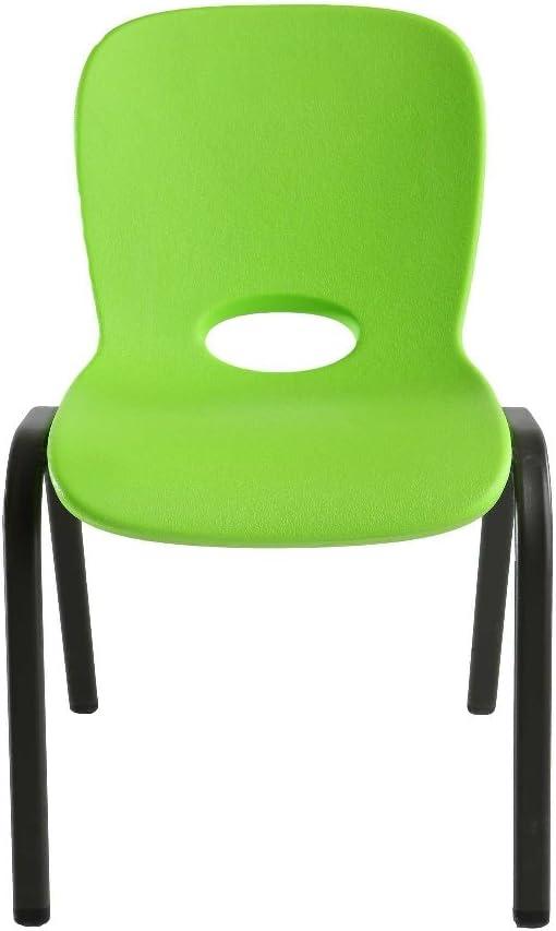 LIFETIME 80474 Kids Stacking Chair (13 Pack), Lime Green