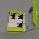 Philips Norelco OneBlade 360 Blades, Genuine Replacement Blades for OneBlade Electric Shaver and Trimmer, Durable Stainless Steel, Trim, Edge and Shave, 3 Pack, QP430/80