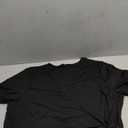 Crop Tops for Women Summer Cute Tops with Deep V Neck Shirts Sexy Unique Cross Wrap Slim Fit Tie Up Front Short Sleeve (XX-Large, 101-black)