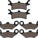 Front and Rear Brake Pads for Polaris Sportsman 400 450 500 600 700 800 Magnum 325 330 500 Scrambler 500 400 Twin 700 800 Trail Blazer 250 330 Trail Boss 330 Xpedition 325 4X4 ATV 2000-2014