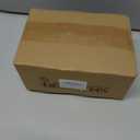 RECUTMS Fake Hanging Plants 4 Pcs Artificial Boston Ferns for Outdoors UV Resistant Draping Faux Greenery Plastic Decorative Vines for Bedroom Wall Garden Wedding Indoor (Brown)