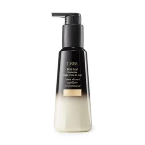 Oribe Gold Lust Restorative Night Cream - Overnight Leave-In Treatment For Damaged Hair - Repairs & Prevents Damage - Helps Seal Split Ends - For All Hair Types - 5 oz