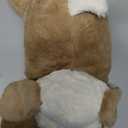 Uoozii Warmable Dog Stuffed Animal - Microwavable 12" | 2 Pounds Unscented Weighted Stuffed Animals Non-Shedding Dog Plush Coolable & Heatable Warm Gifts for Kids & Adults