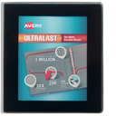 Avery Ultralast 3 Ring Binder, One Touch Slant Ring, Black