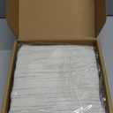 FUTEI Cream Chenille Throw Pillow Covers 18x18 Inch Set of 2,Soft & Cozy Meteor Dotting Textured Cushion Cases,Modern Home Decor for Couch Living Room