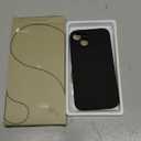 Magnetic for iPhone 14 Case, Compatible with MagSafe, [Full Camera Protection][Screen Protector] Silicone Shockproof Protective Phone Case for iPhone 14 6.1 inch, Black