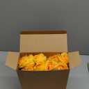 Hotop 20 Pcs Artificial Rose Flowers with Long Stem,Real Lifelike Silk Realistic Plastic Bouquet Roses Bulk for Home Decor Bridal Wedding Party Table Centerpieces Decorations(Orange)