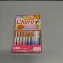 INABA Salmon Churu Cat Treats, Lickable, Squeezable Creamy Pure Cat Treat with Green Tea Extract & Taurine, 0.5 Ounces Each Tube, 20 Tubes, Salmon & Tuna Variety Box (EXP 08/13/27)