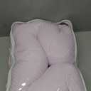 Baby Lounger for Newborn - Infant Lounger 0-24 Months with Lounger Cover, Cooling Baby Nest Lounger, Breathable Waffle Fabric & 3D Support, Portable Newborn Essentials, Pink