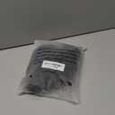 Melaluxe Stretch Jacquard Office Chair Cover, Removable Washable Desk Chair Cover Rotating Chair Seat Slipcover, Black