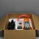 Flytuo Pneumatic Crimping Tool Am-10,Air Powered Wire Terminal Pneumatic Crimper Plier Machine Crimping Up to 16mm² with 4 Optional Die Sets for Various Kinds of Terminals