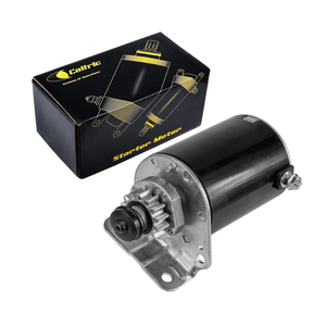 Caltric Starter Compatible with Briggs Stratton 693551 593934 John Deere LG693551 LG693551 SE501848 MIA13018 / 14 Teeth Improved Steel Gear