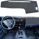 Dashboard Cover Dash Cover Mat Pad Custom Fit for Toyota Tacoma 1998 1999 2000 2001 2002 2003 2004 (Dark Gray)