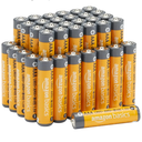 Amazon Basics AAA Alkaline High-Performance Batteries, 1.5 Volt, 10-Year Shelf Life, 36 Count (Pack of 1)
