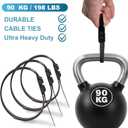 Black Zip Ties Heavy Duty 10  0.35 in Electrical Cable Ties 200 LB Load Capacity 100 PCS UV Resistant Double Locking Nylon Tie Straps for Cable Management Outdoor Use and DIY Projects (9 mm x 260 mm)