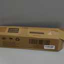 Floor Scrubber Brush with Long Handle for Deck Cleaning, 52'' Stiff Bristle Scrub Broom for Shower, Bathroom, Boat, Concrete, Carpet, Garage (Yellow)