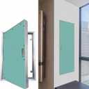 23.6''31.5" Aluminum Drywall Access Panel Flush Mount Paintable Wall Inspection Door for Plumbing Electricity HVAC, Recessed Attic Service Hidden Hatch for Home Garage Office (Green,60x80cm)