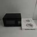 Emerson MW9255B Countertop Microwave Oven, 6 Pre-Programmed Settings, Removable Glass Turntable and Child Safety Lock, 0.9 Cu ft, 900W, Black