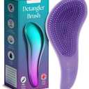 Lily England Detangler Hair Brush for Curly, Thick, Straight & Natural Hair - Gentle Detangling Brush for Women, Kids & Toddlers with Flexible Bristles - Smooth Hairbrush for Wet & Dry Hair, Ombre