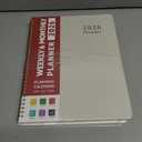 2 x 2026 Planner, Weekly and Monthly Calendar Planner, January 2026 - December 2026, Hardcover 2026 Calendar Book with Tabs For Women & Men, Inner Pocket, Spiral Bound, Perfect for Office Home School Supplies - A4 (8.5" x 11"), Gray