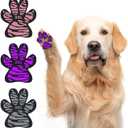 SCENEREAL Anti-Slip Dog Paw Protector Gripper Traction Pads for Small Medium Large Senior Dogs, Dog Feet Stickers with Stronger Adhesive for Hardwood Floors Hot Pavement, 9 Sets(36 Pcs) 2XL (Gray & Purple & Pink 36pcs 9sets)