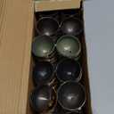 JOYIN 100Pcs Gold Easter Eggs, 2.3" Metallic Plastic Empty Eggs Fillable for Easter Hunt Supplies, Basket Stuffers, Toys Filling Treats, Party Favor