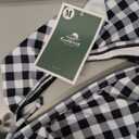 Eomenie One Piece Swimsuit for Women Tummy Control Ruffle Bathing Suit V Neck Ruched Swim Suit Slimming Cutout Swimwear, Size M