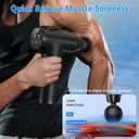 APHERMA Massage Gun, Muscle Massage Gun for Athletes Handheld Electric Deep Tissue Back Massager, Percussion Massage Device for Pain Relief with 30 Speed Levels 9 Heads Black