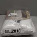 AmazerBath 78 Inch Shower Curtain Fabric, Waffle Shower Curtain 72x78 Inches, Long Shower Curtain White Heavy Duty Hotel Quality Bathroom Shower Curtains