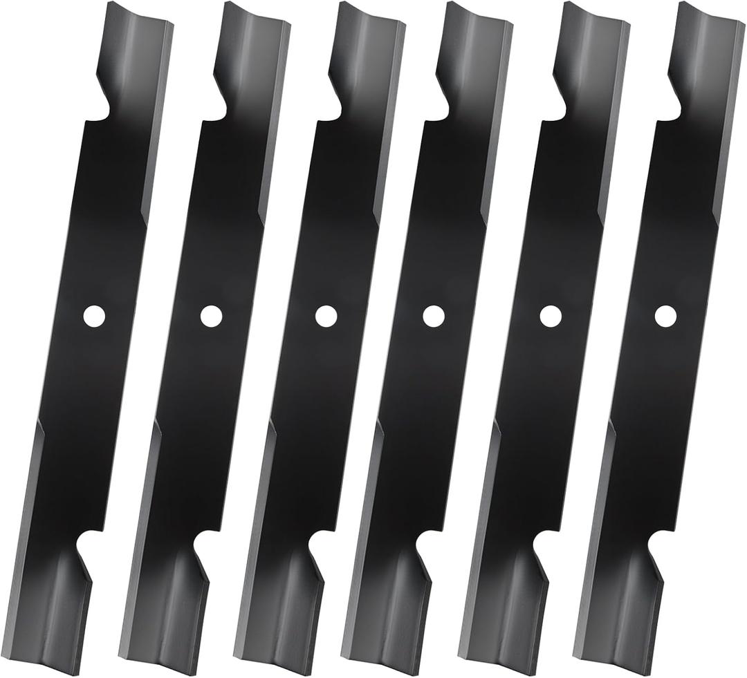 5101755 Replacement Lawn Mower Blades for 61" Deck, Fit Fe-rris S-Cag, Replace 5020842 1520842 48111 481708 481712 5101755S 20842S 91-626, 6 Pack