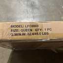 Queen Size Bed Frame，Metal Platform Bed with Headboard, Butterfly Pattern Design Headboard & Footboard, Strong Metal Slat Support, Easy Assemble, No Box Spring Needed, Noise-Free, White