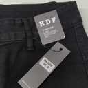 KDF Flare Jeans for Women Women's Bootcut Bell Bottom Jeans High Waisted Stretch Slimming Bell Bottoms Jeans (Size 8, #6_black(wide Bottom))