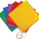 Learning Resources Classpack Geoboards, 7 Inches Each, Set of 10 Geoboards, Ages 5+