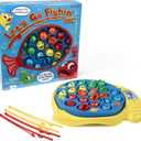 Let's Go Fishin' Game by Pressman - The Original Fast-Action Fishing Game!, 1-4 players