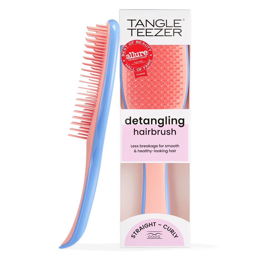 Tangle Teezer Ultimate Detangler Brush, Straight to Wavy, Apricot Blaze