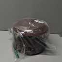 Kingsyard Squirrel Proof Suet Feeder, Cage Bird Feeders for Outdoors Hanging, All Metal, Double Suet Cake Capacity, Tray & Weatherproof, Brown