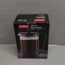 Bodum 51oz Brazil French Press Coffee Maker, High-Heat Borosilicate Glass, Black - Made in Portugal